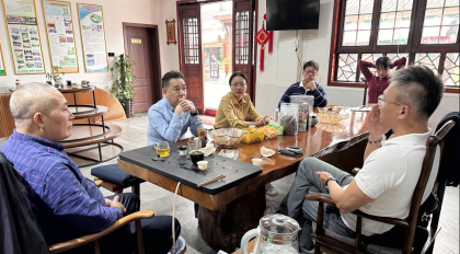 常德市委办走访常德市台商协会
