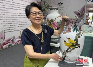 台湾艺术家大陆收徒 首个师生联展亮相湖南“瓷博会”