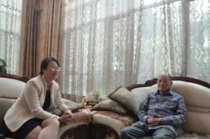 100岁台胞回乡省亲 新宁县领导看望