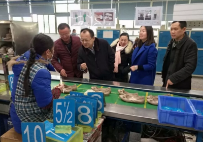 湖南省委台办副巡视员罗爱民赴洞口调研台资企业