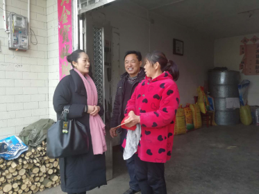 石门县台办开展春节走访慰问活动