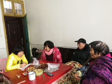 新田县台办为台胞台属送上小年的祝福