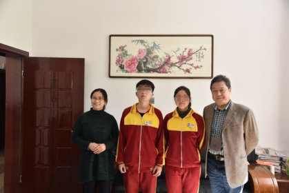 桃源籍台胞黄一旭回家乡献爱心