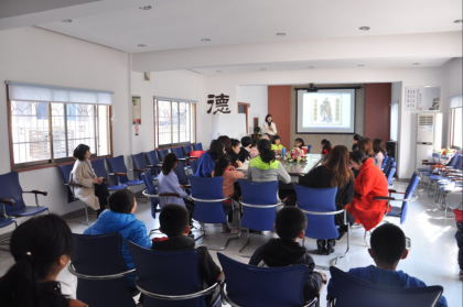长沙市涉台教育基地廖家湾社区开展诵读国学经典系列活动