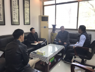 长沙县台办调研长沙市台协星沙分会