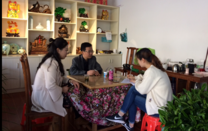 临澧县台办走访陆配刘艳艳