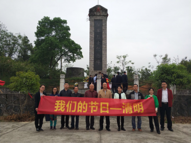 桃源县委统战部、台办开展清明祭奠英烈主题教育活动