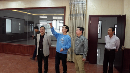 永州市台办主任周生来走访江华晟瑞电子