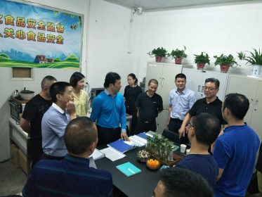 开福区督查台资企业安全生产工作