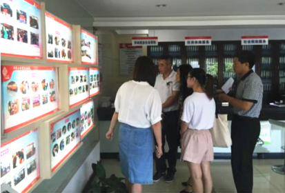 长沙市台办副主任王劲锋到雨花区调研涉台教育工作