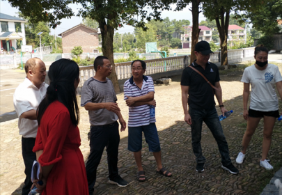 台湾企业家郭力一行应邀赴洞口交流考察