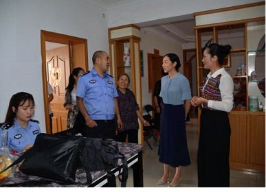 石门县多部门联合上门服务只为给九旬老台胞圆梦
