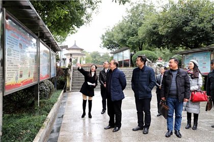 蓝山县迎接永州市涉台教育基地验收