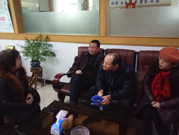 蓝山县委台办元宵节慰问台商台企