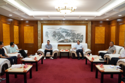衡阳市委副书记、市长朱健会见琼瑶文化基金会理事长、上海大白小黑影视传媒